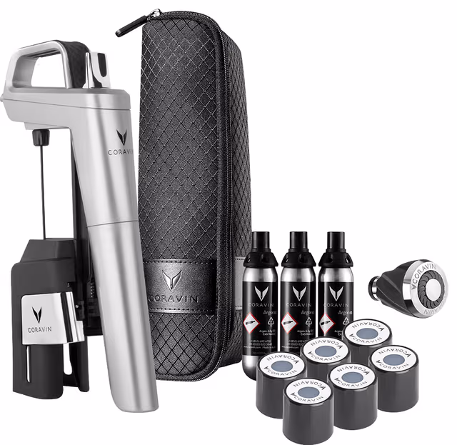Coravin Timeless Six+ vinbevaringsssystem 112331 (silver)