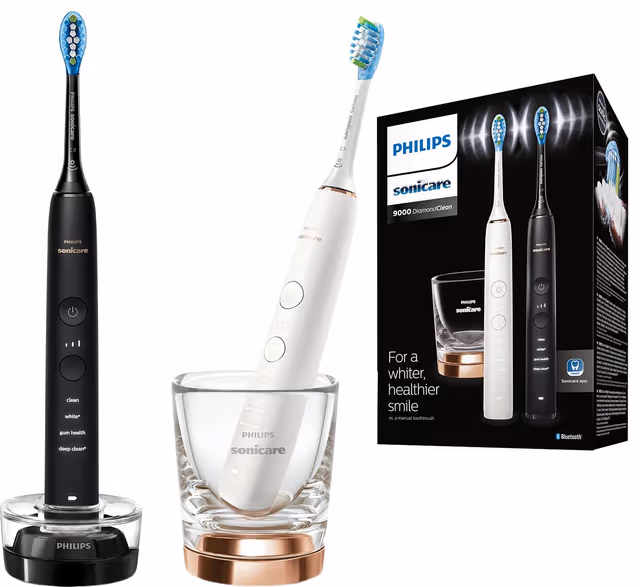 Philips eltandborste Sonicare DiamondClean 9000 HX9914 - tooth brush set
