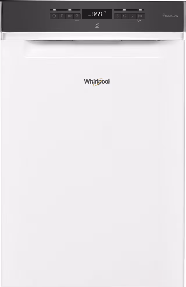 Whirlpool Diskmaskin WDSG3T223P (vit 45cm)
