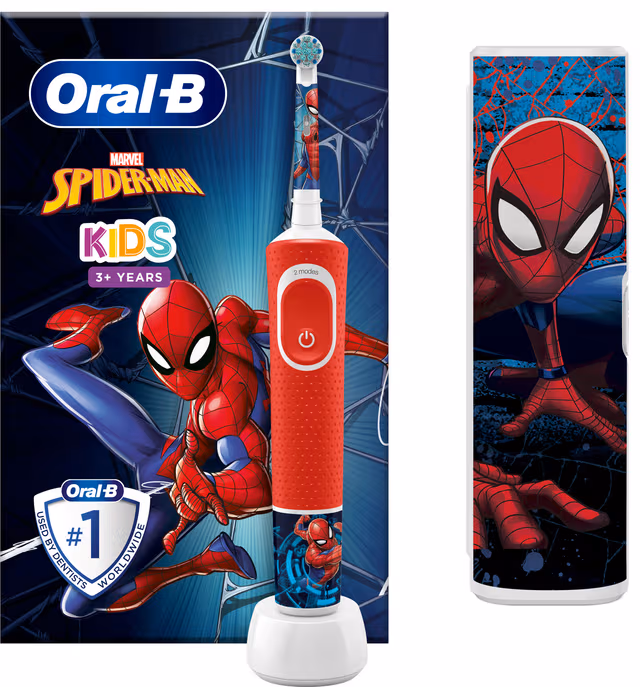 Oral-B Vitality Kids Spiderman eltandborste för barn 419686