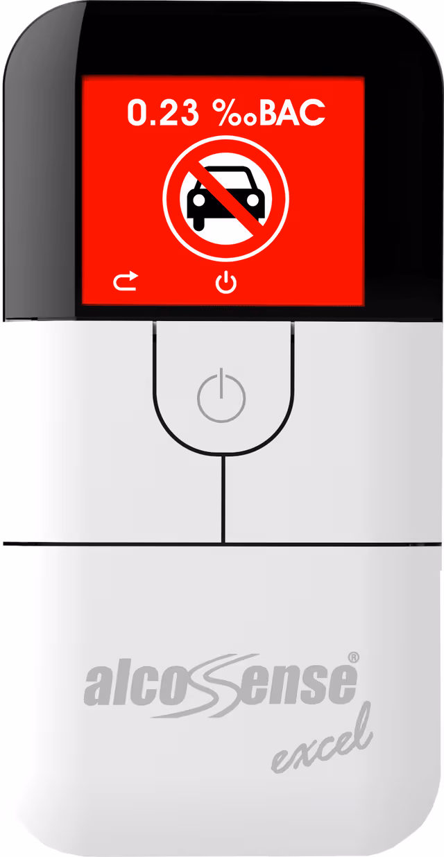 AlcoSense Breathalyser Excel