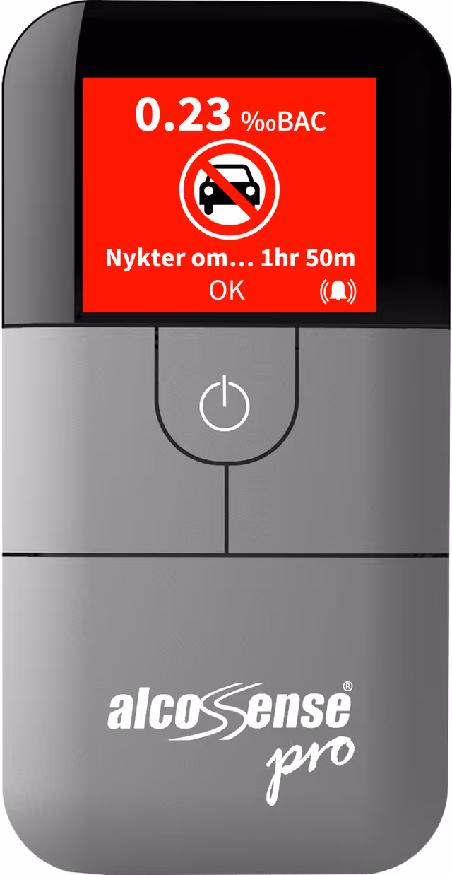 AlcoSense Breathalyser Pro