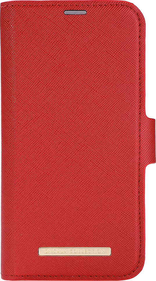 ONSALA COLLECTION Eco Wallet 2 card iPhone 14 Pro 6,1" Red