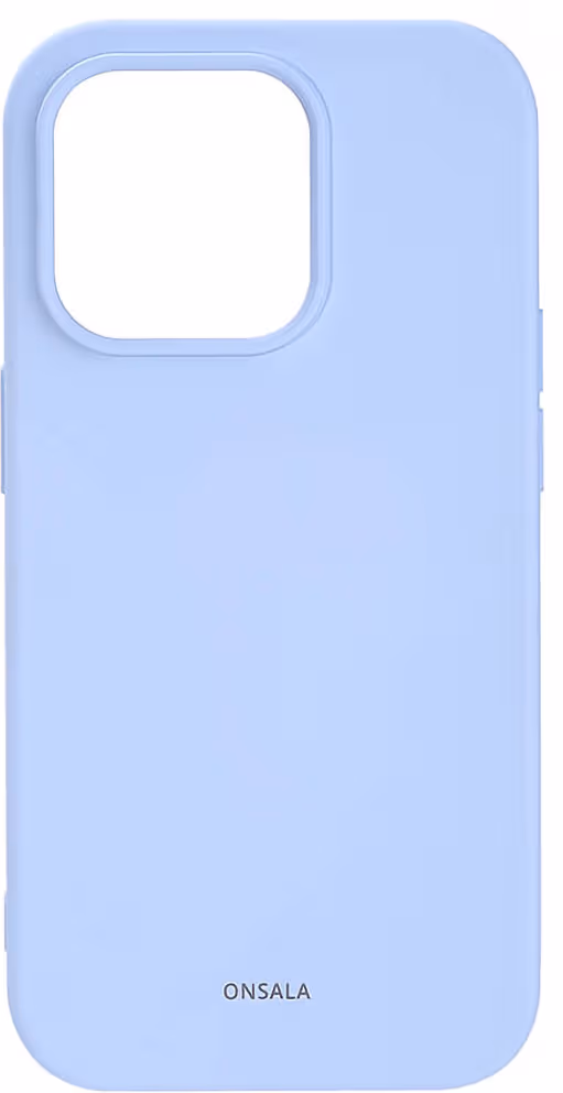 ONSALA Backcover Silicone iPhone 14 Pro 6,1" Light Blue