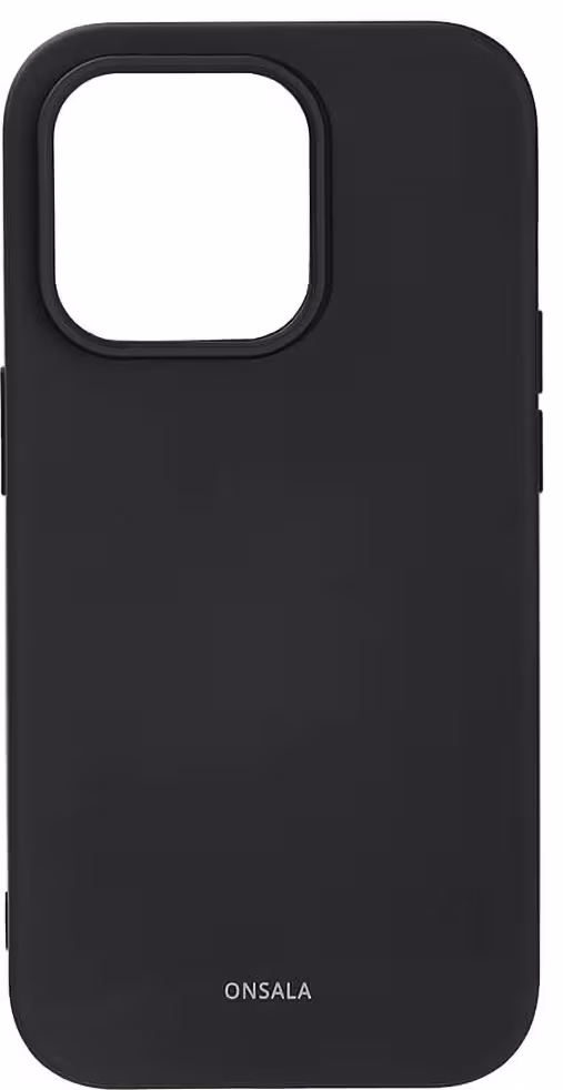 ONSALA Backcover Silicone iPhone 14 Pro 6,1" Black