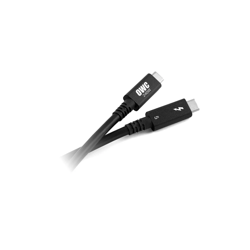 OWC 2.0 Meter USB-C Cable Thunderbolt 4 + 5 80/120mb