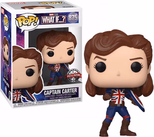 Funko! - Marvel What If Captain Carter Posen - Figur