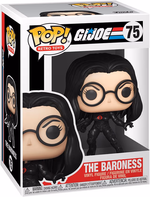FUNKO! POP VINYL G.I. JOE THE BARONESS