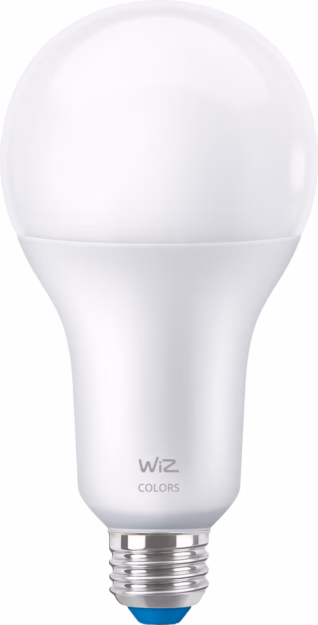 WiZ Color A80 E27 Smart LED-lampa (150W) - RGB/16 miljoner färger + Dimbar Vit LED
