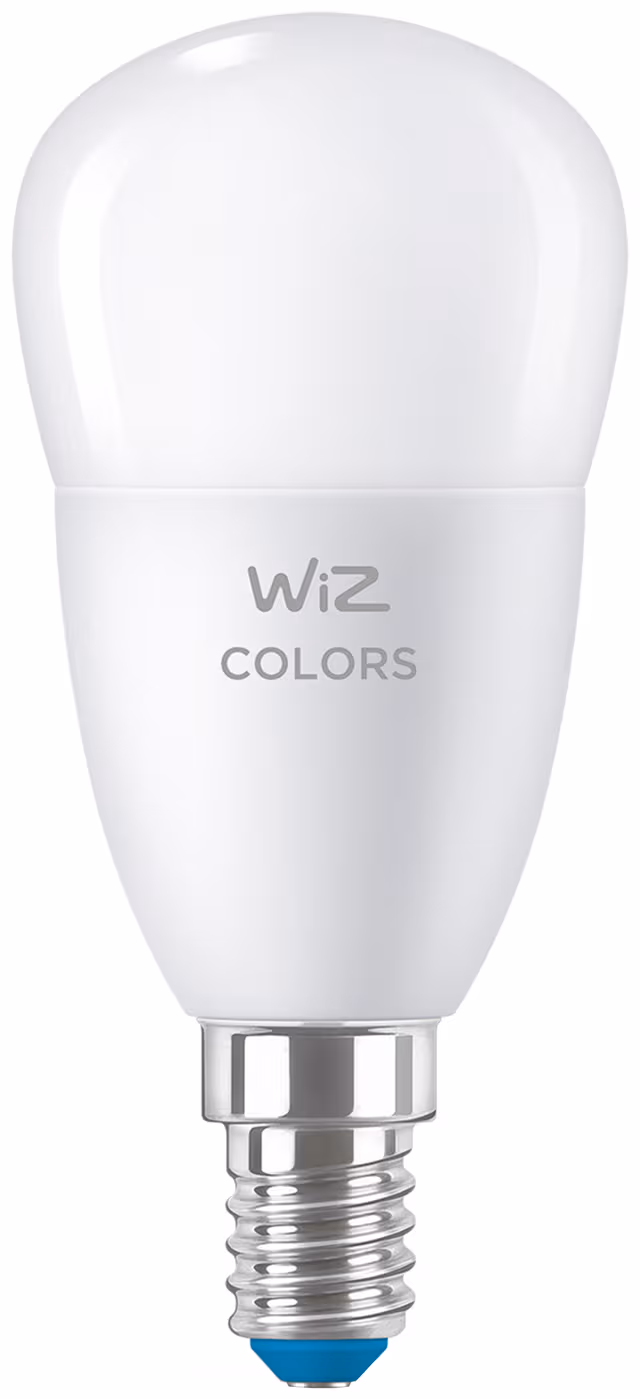 WiZ Color P45 E14 Smart Mini Lampa - RGB/16 miljoner färger + Dimbar Vit LED