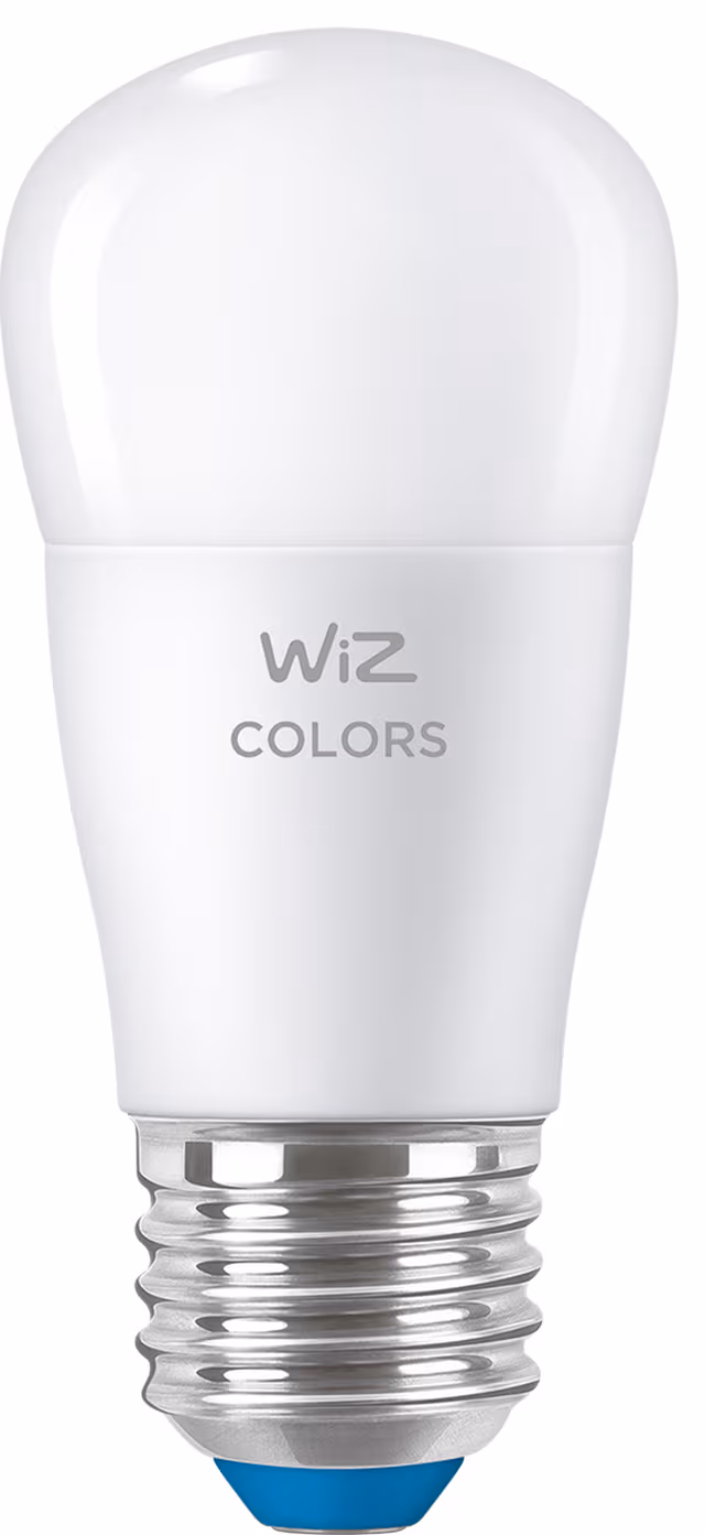 WiZ Color P45 E27 Smart Mini Lampa - RGB/16 miljoner färger + Dimbar Vit LED