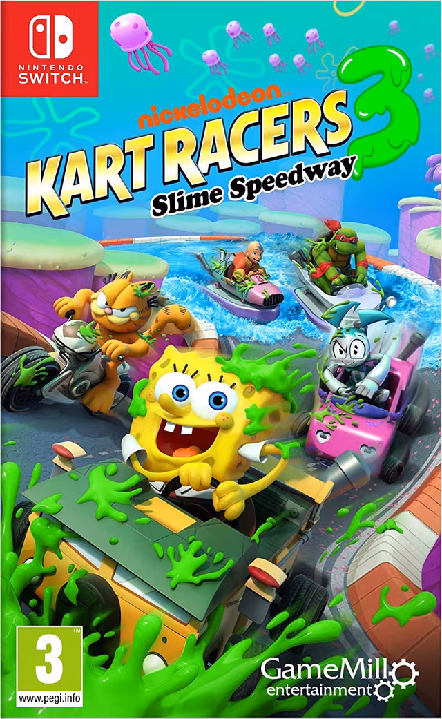 Nickelodeon Kart Racers 3: Slime Speedway - Nintendo Switch - Racing