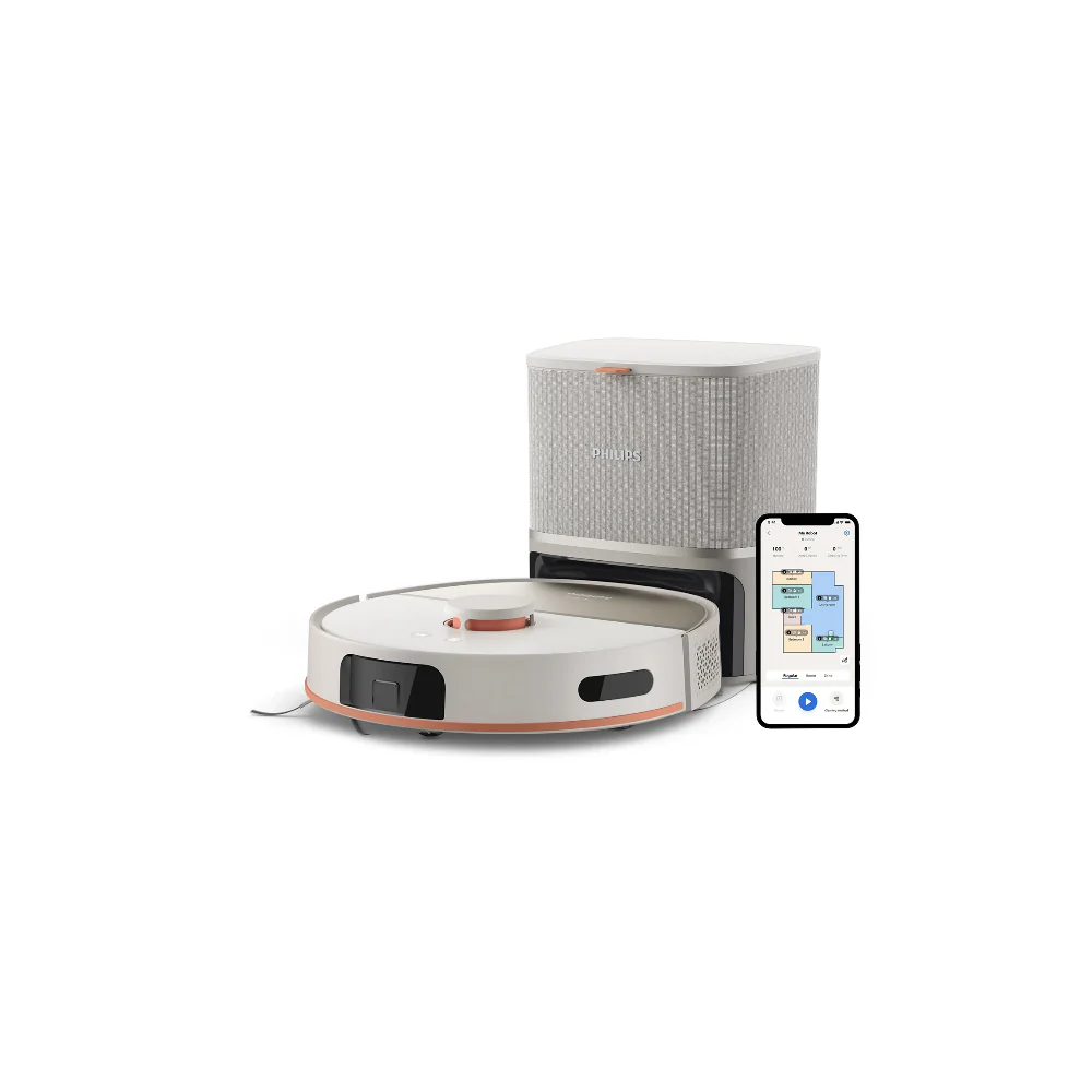Philips HomeRun 5000 XU5100/10 Robotdammsugare Grå