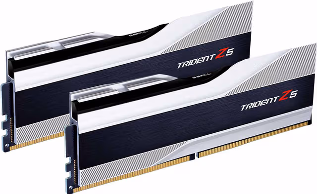 G.Skill Trident Z5 DDR5-6000 - 32GB - CL36 - Dual Channel (2 pcs) - Intel XMP - Silver