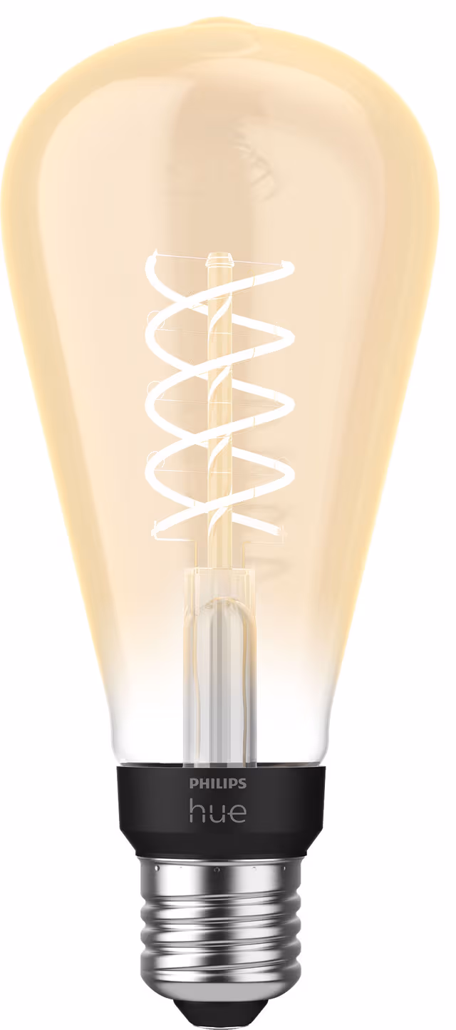 Philips Hue Filament Edison ST72 7W White Filament E27