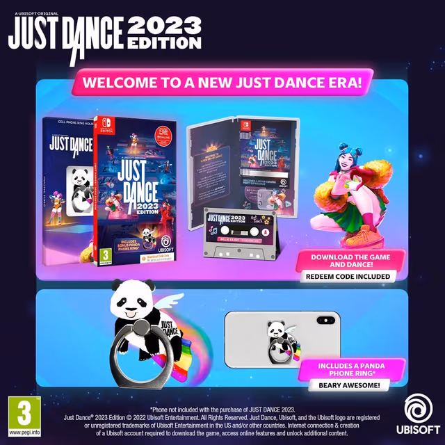 Just Dance 2023 Edition (Code in a Box) - Nintendo Switch - Musik