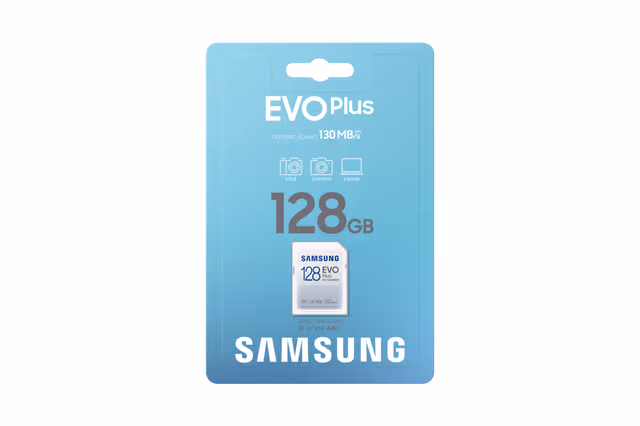 Samsung EVO Plus SD - 130MB/s - 128GB
