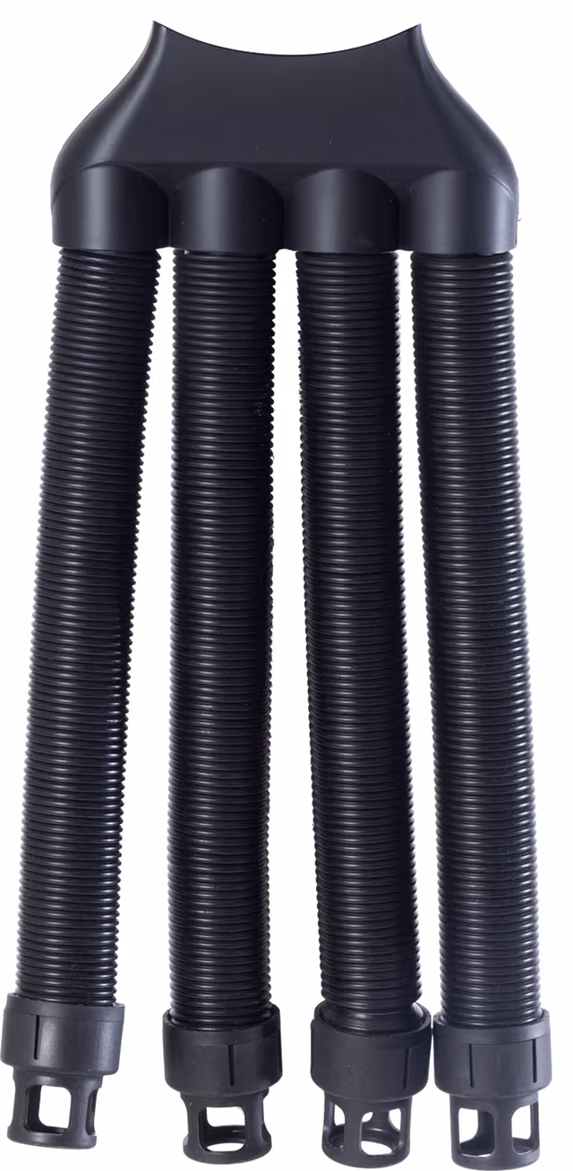 Hedgehog Octopus slangadapter (svart)