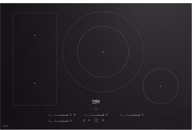 Beko induktionshäll HII84700UFT (77cm)