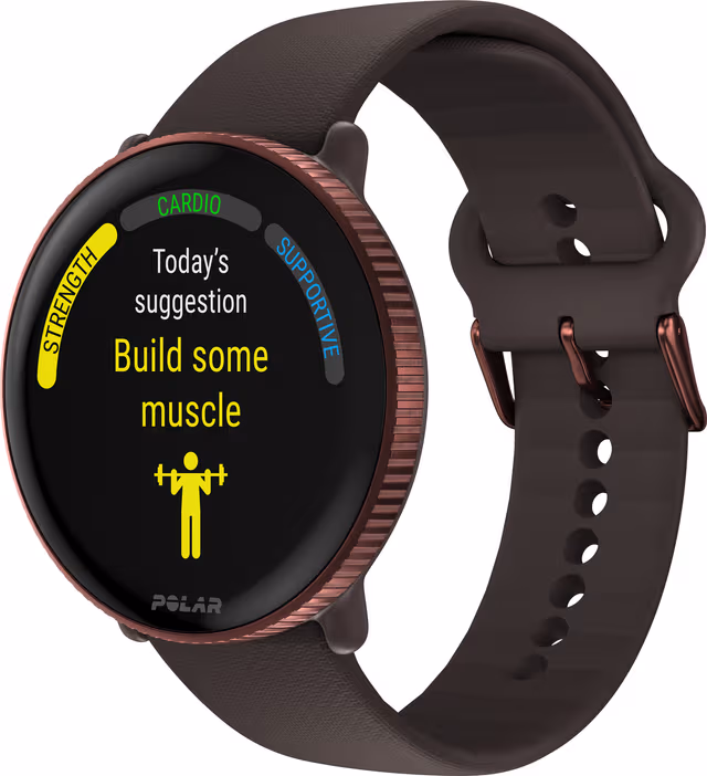Polar Ignite 3 sportklocka S-L (koppar/brun)