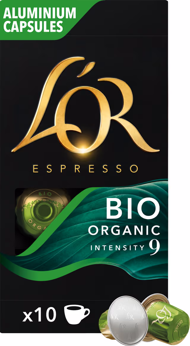 L'OR Capsules Espresso Bio Organic - 10 pcs