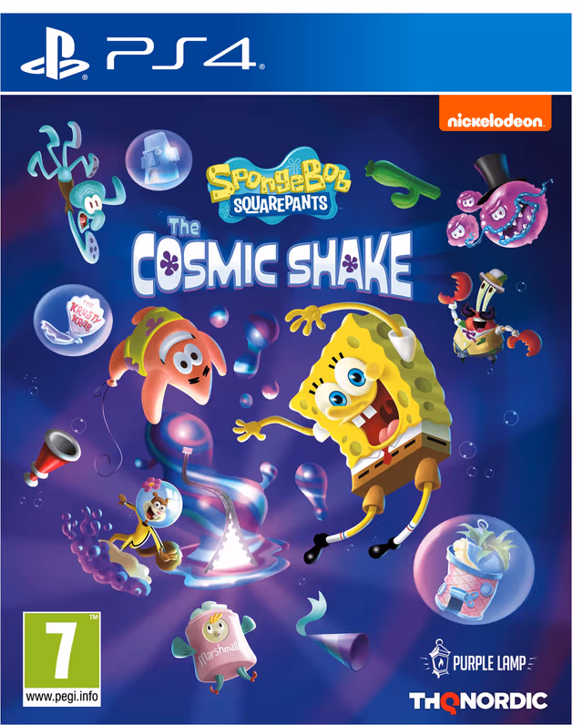 Spongebob Squarepants: The Cosmic Shake - Sony PlayStation 4 - Plattformsspelare
