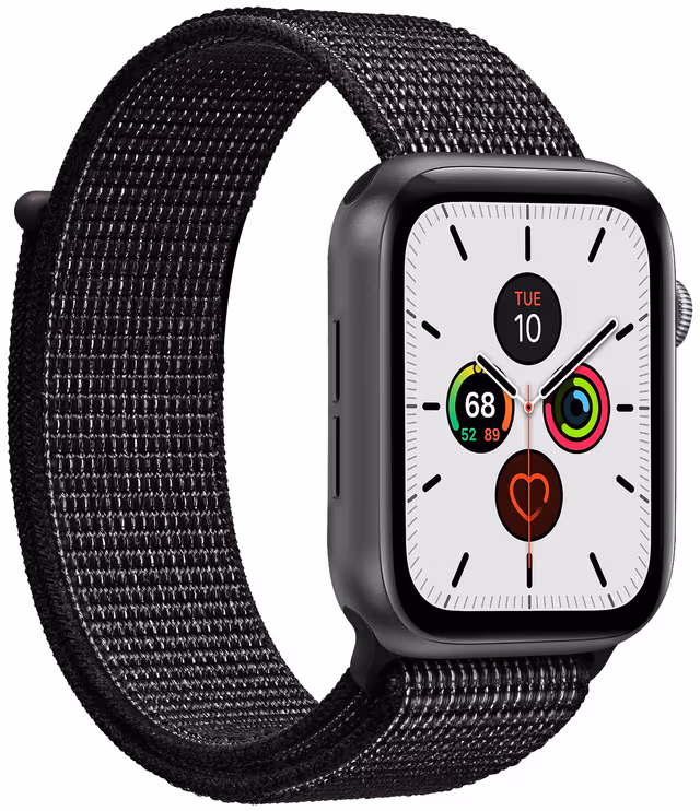 Puro Apple Watch 42-49mm nylonband (svart)
