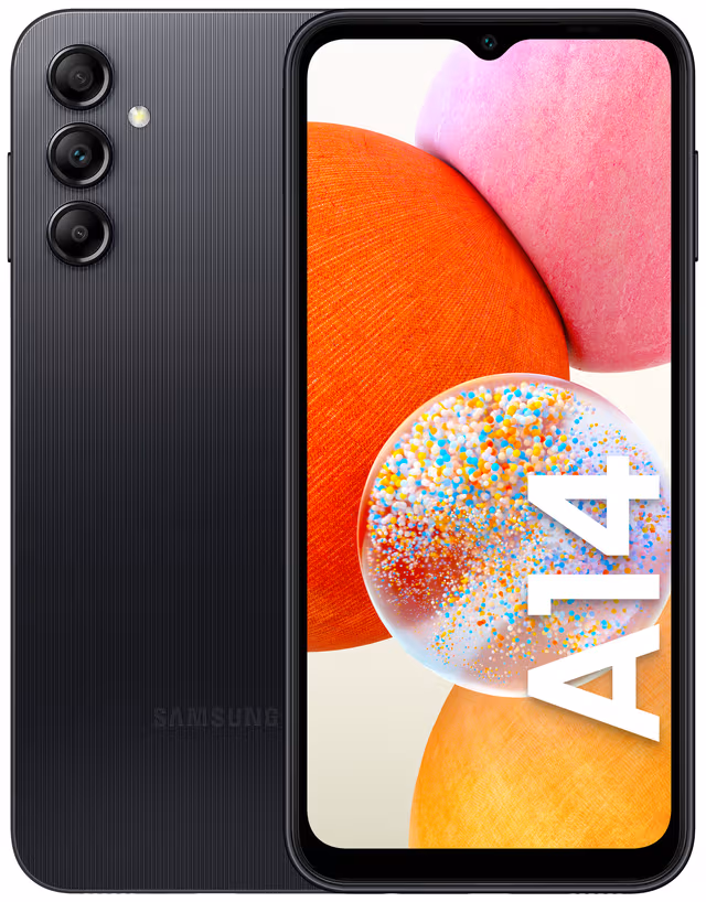 Samsung Galaxy A14 smartphone 4/128GB (svart)