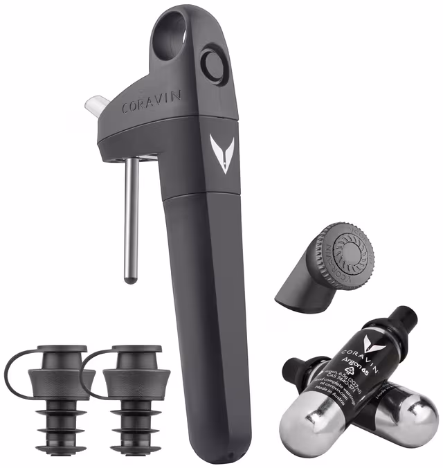 Coravin Pivot+ vinkonserveringssystem paket 60203318 (svart)