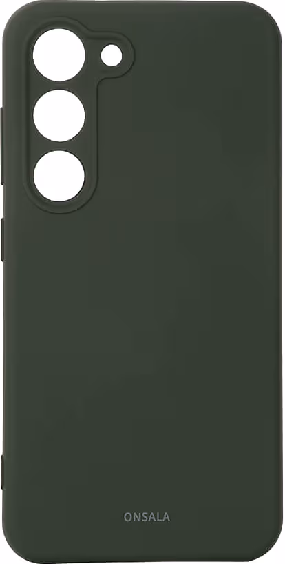 ONSALA Backcover Silicone Samsung S23 5G Olive Green