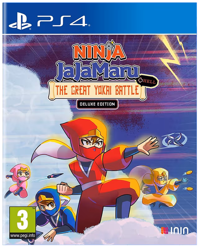 Ninja JaJaMaru: The Great Yokai Battle + Hell - Deluxe Edition (PS4)