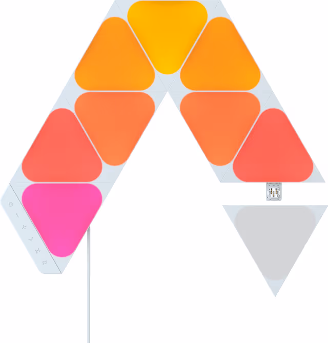 Nanoleaf Shapes Mini Triangles startpaket (9 paneler)