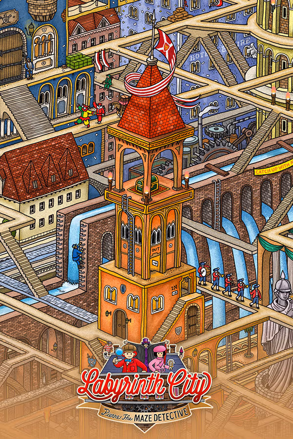 Labyrinth City: Pierre the Maze Detective - PC Windows