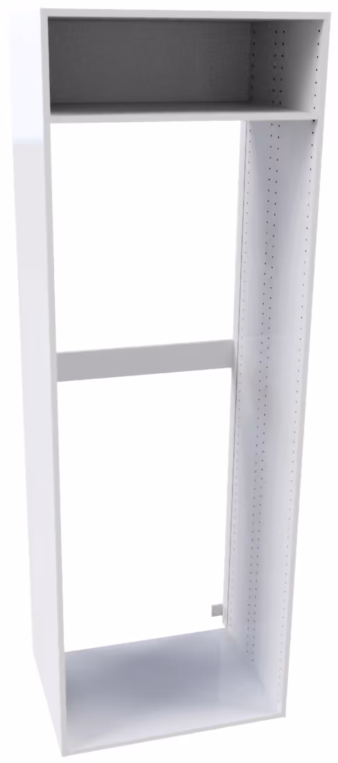 Epoq inbyggt högt skåp 75x217 (white)