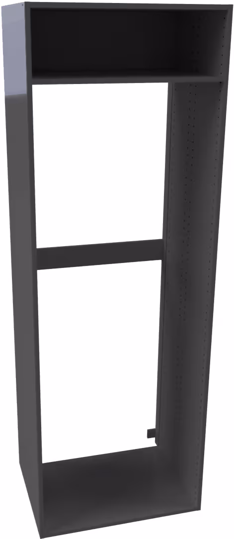 Epoq inbyggt högt skåp 75x217 (graphite)