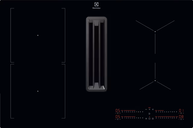 Electrolux Ventilerande spishäll HHOB865S (Svart)