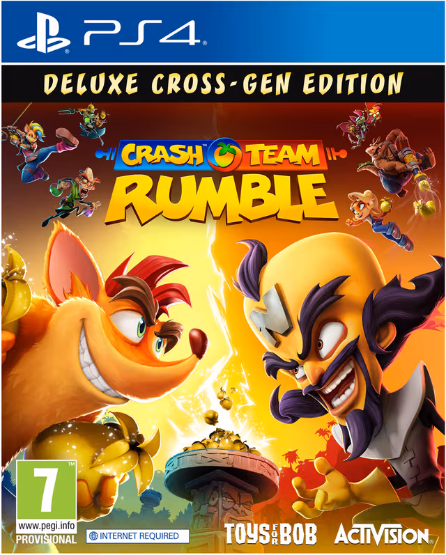 Crash Team Rumble (Deluxe Edition) - Sony PlayStation 4 - Action