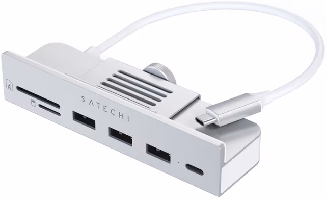 Satechi USB-C Clamp Hub for 24-Inch iMac USB Hub