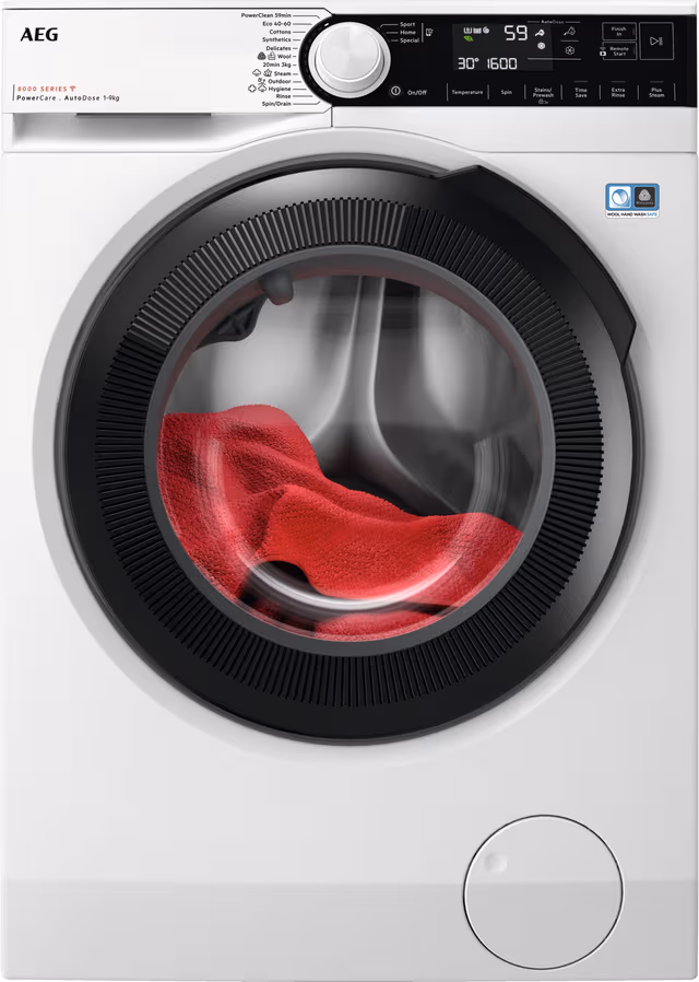 AEG Serie 8000 Tvättmaskin LR834E96Q (9kg)