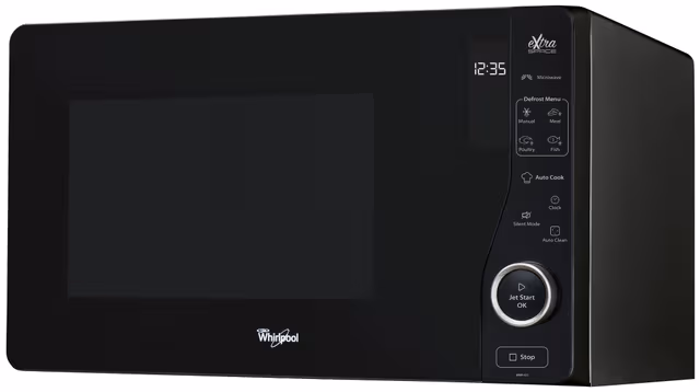 Whirlpool Fristående Mikrovågsugn MWF 420 BL (svart)