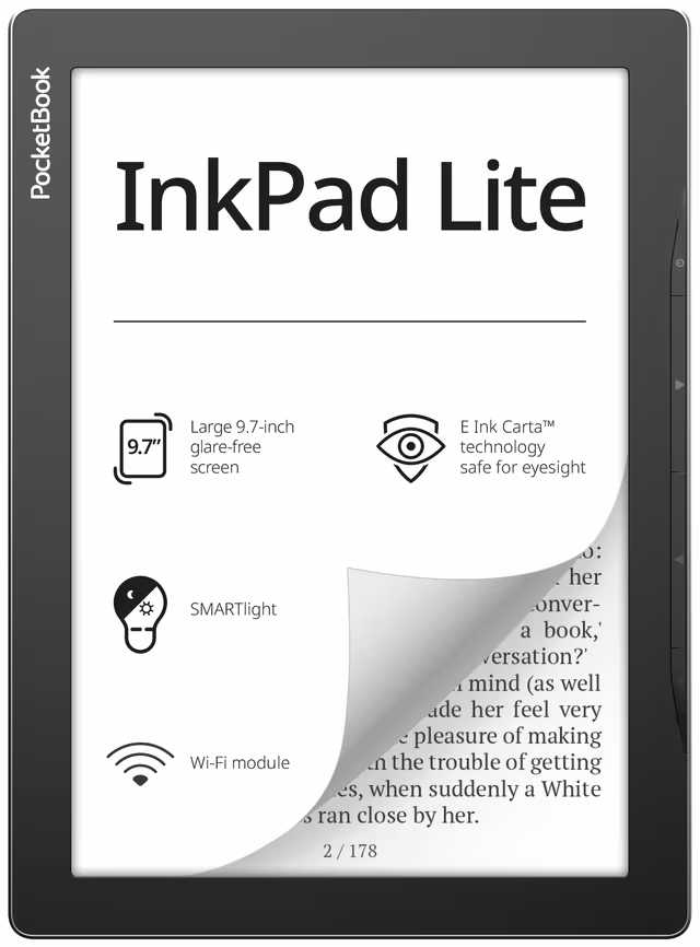PocketBook InkPad Lite eBook 8GB (grå)