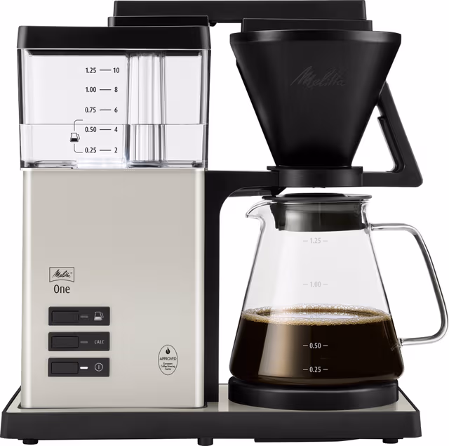 Melitta One Glass Cream White