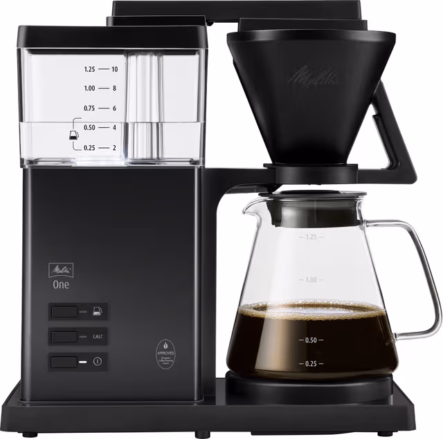 Melitta One Glass Pure Black