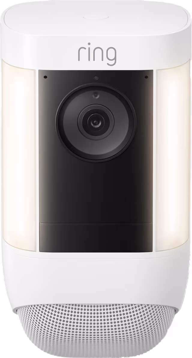 Ring Spotlight Cam Pro Battery White
