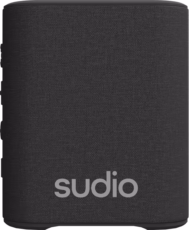 Sudio S2 portabel bluetooth-högtalare (svart)