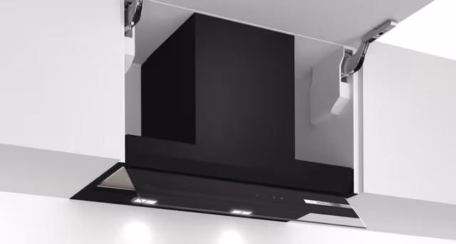Bosch Serie 6 Skåpsintegrerad Köksfläkt DBB67AM60 (svart 60 cm)