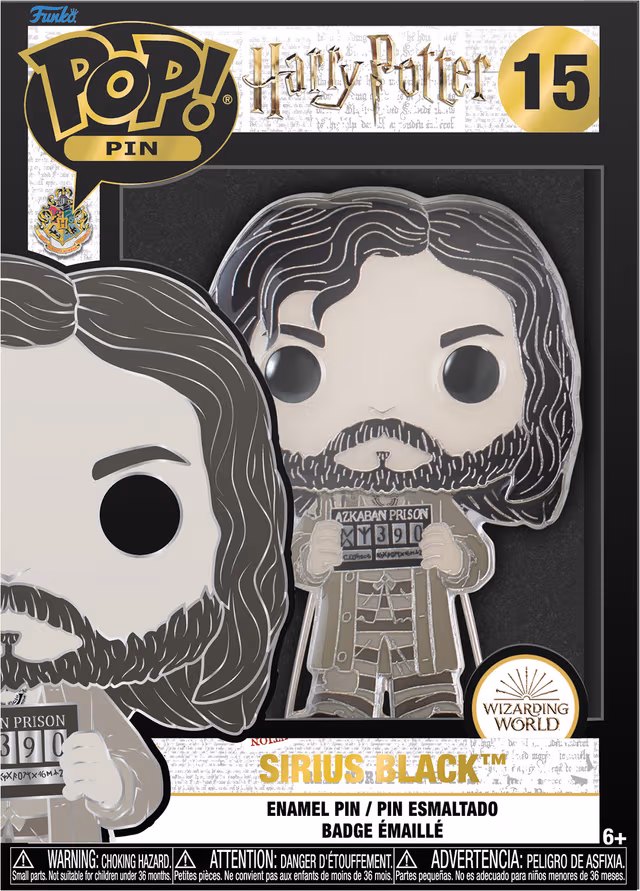 Funko Harry Potter nålmärke (Sirius Black)