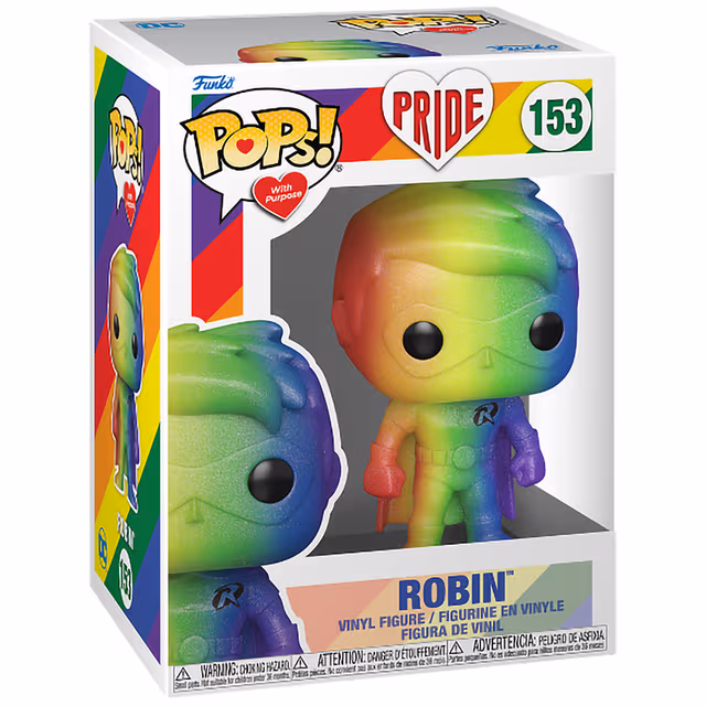 Funko Pop! Vinyl DC Pride Robin figur