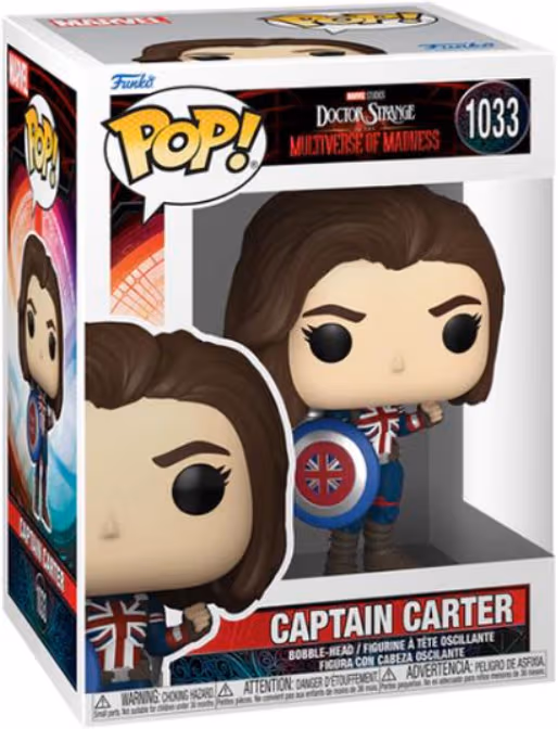 Funko Pop! Vinyl DSMM S2 Captain Carter figur