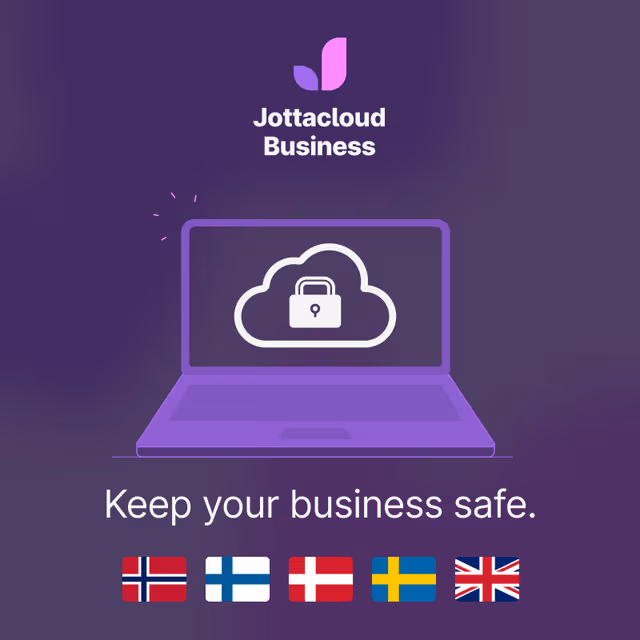 JottaCloud Medium - 5 användare (12 månader)
